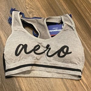 Two pack Aeropostale sports bras